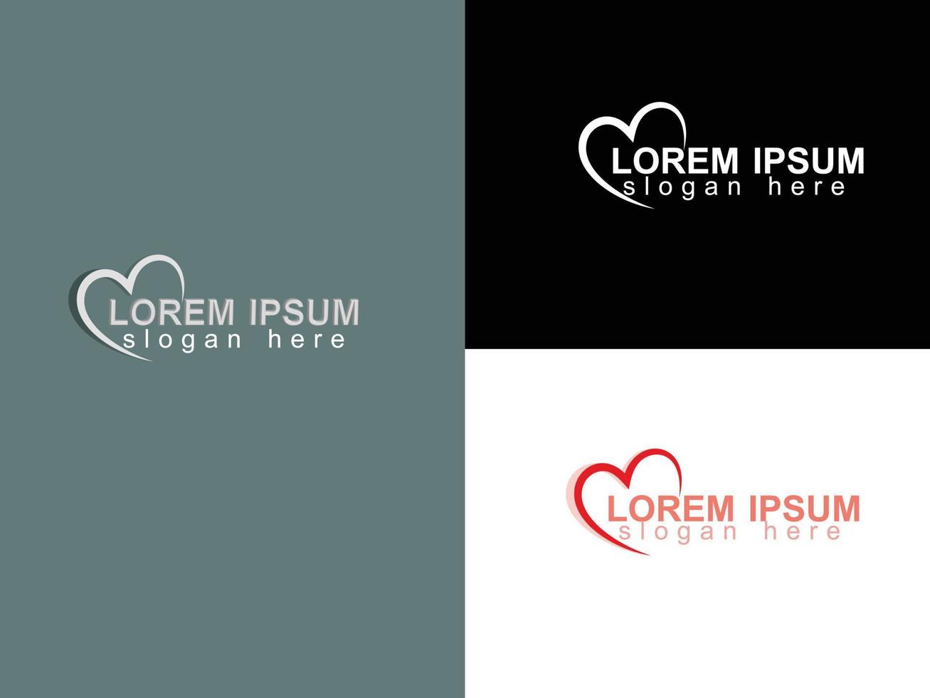 free vector simple modern  logo design