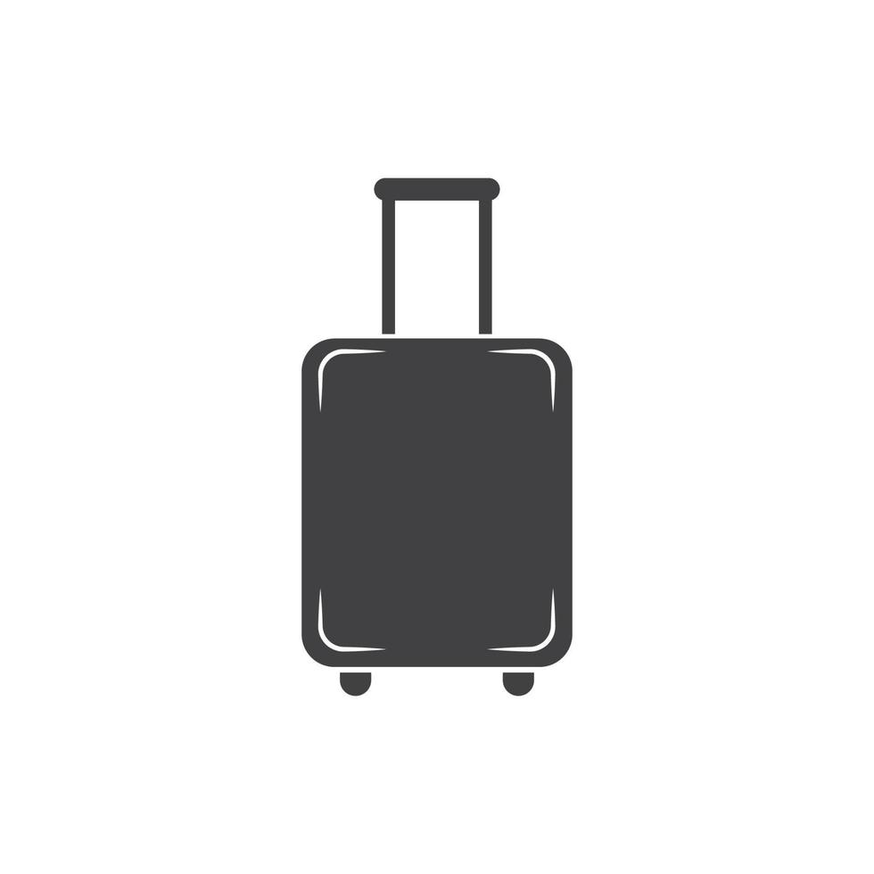 suitcase icon logo vector illustration