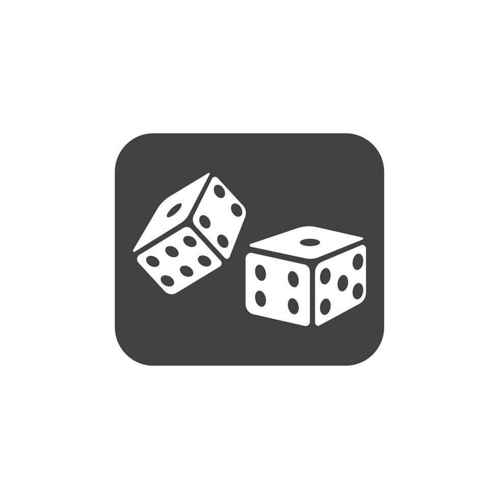 dice cubes icon vector illustration design
