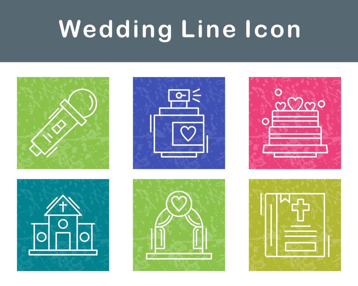 Wedding Vector Icon Set