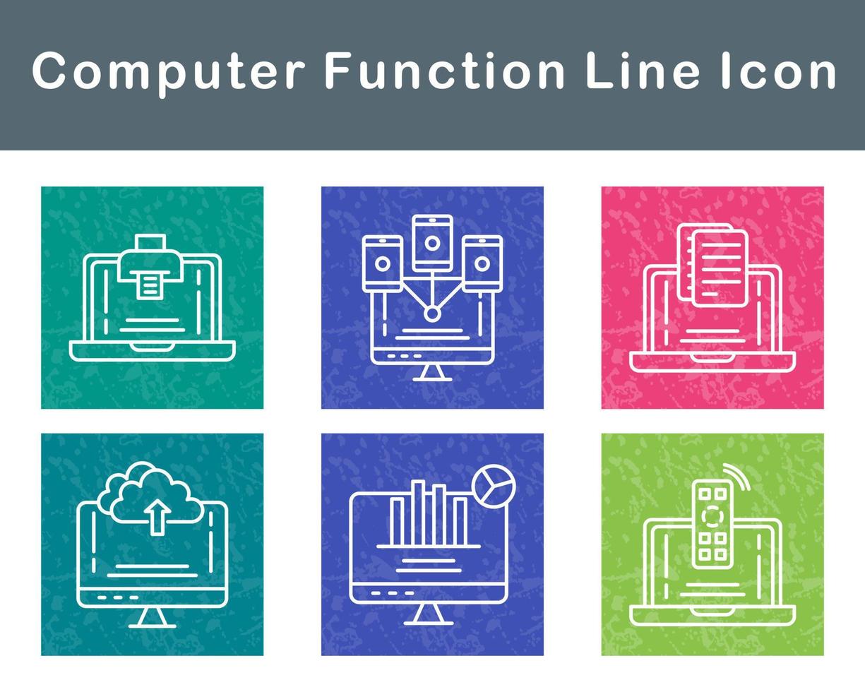 Computer Function Vector Icon Set 20637685 Vector Art at Vecteezy