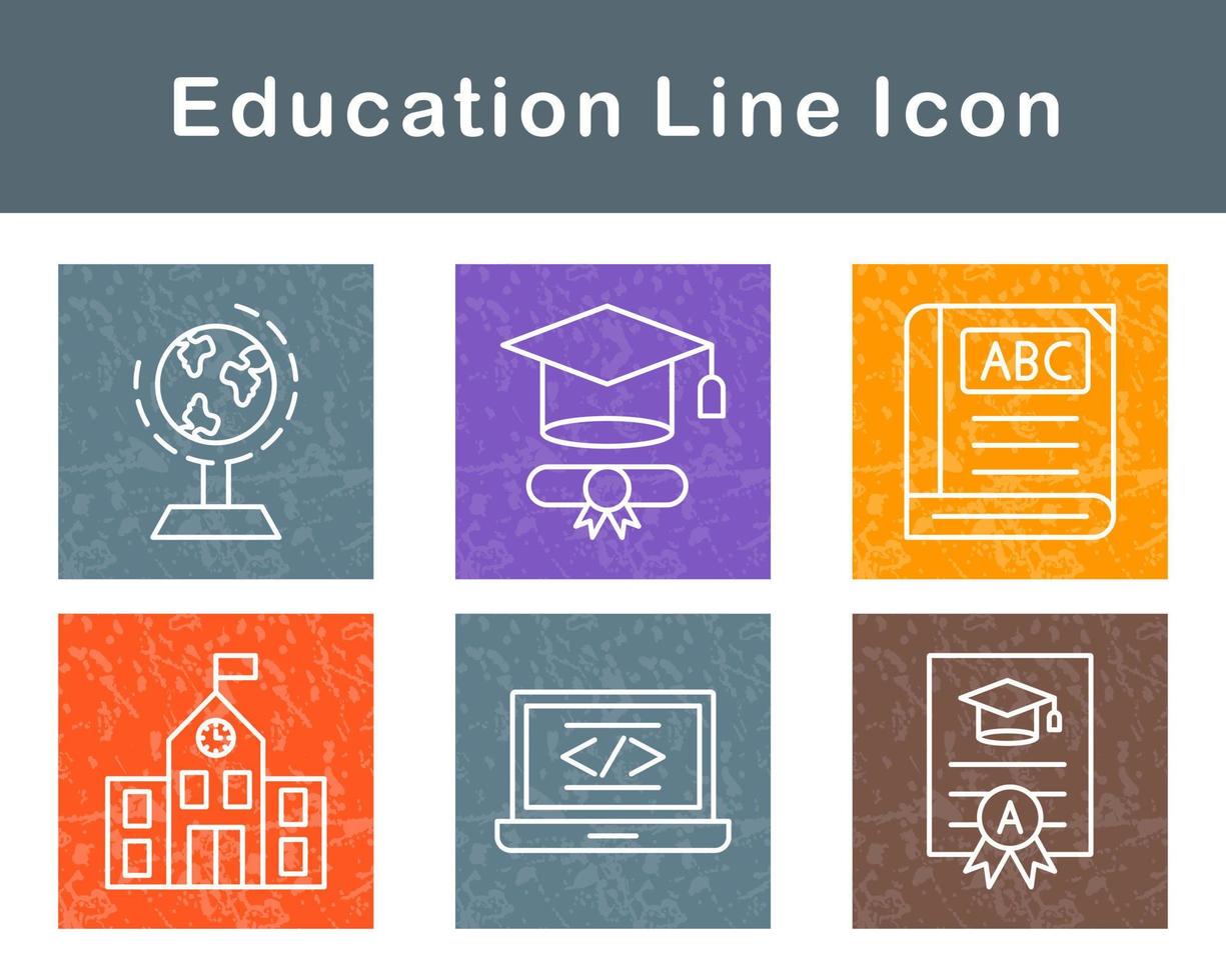 Education Vector Icon Set