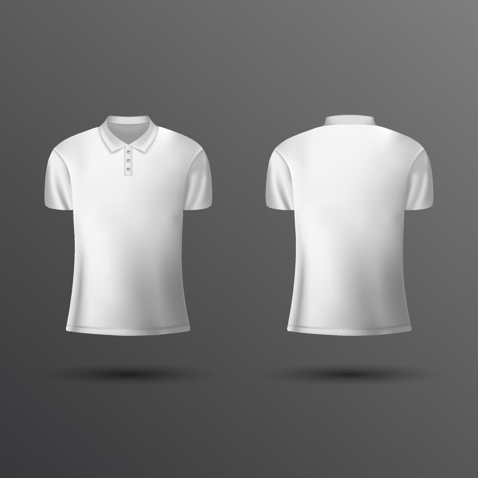 3d White Polo Mock Up Template 20637703 Vector Art at Vecteezy