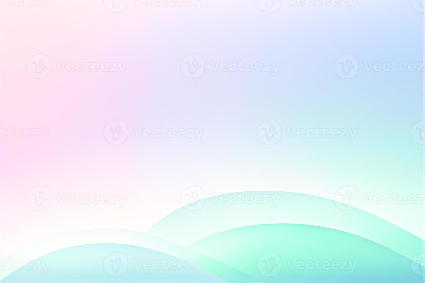 Soft colorful background with gradient pastel color palette. Abstract modern background. Illustration for banner, presentation template, wallpaper, text place. Abstract geometric fashion. photo