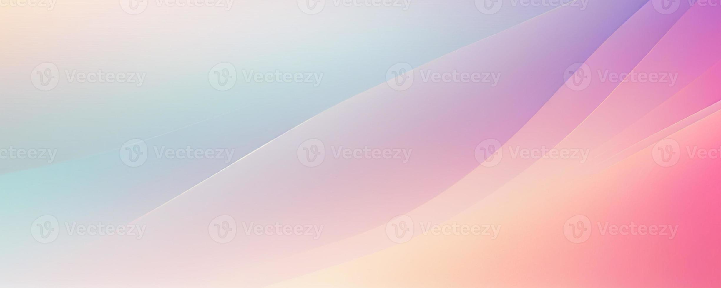 Soft colorful background with gradient pastel color palette. Abstract modern background. Illustration for banner, presentation template, wallpaper, text place. Abstract geometric fashion. photo