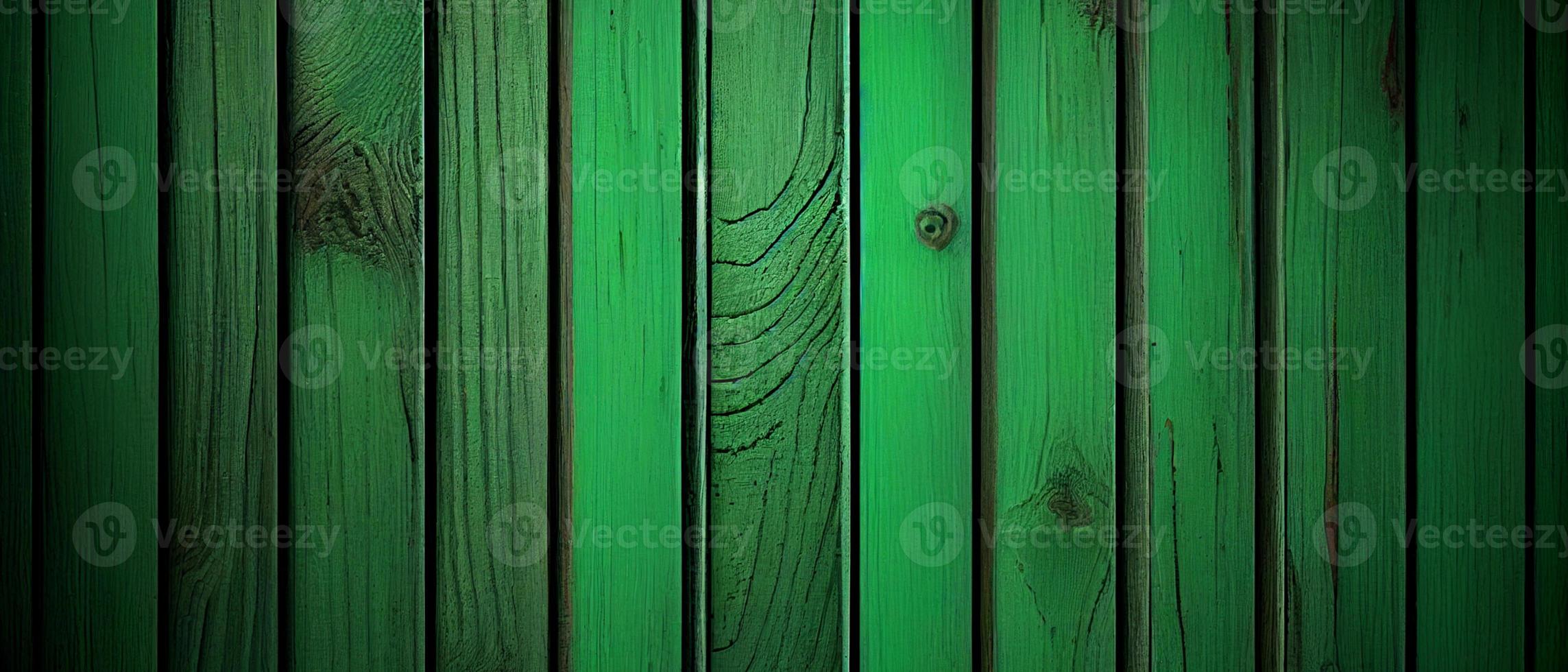 Dark green color wooden wall texture pattern for  St. Patrick's Day card background also have copy space for text photo