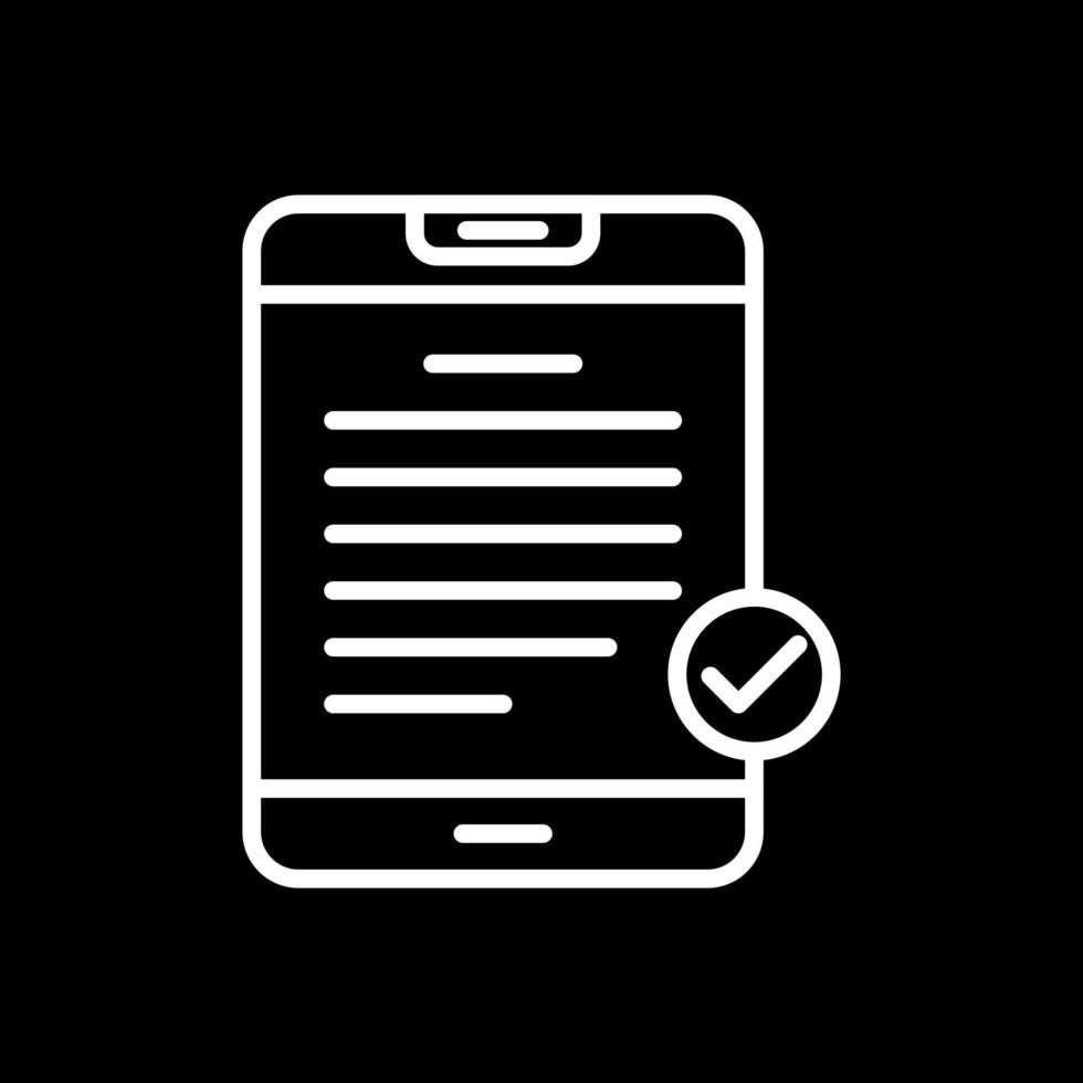 Digital Contract Vector Icon Design
