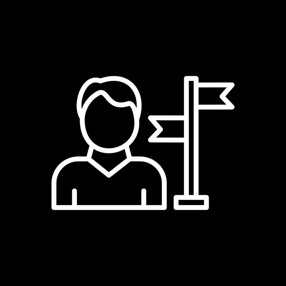 Career Path Vector Icon Design