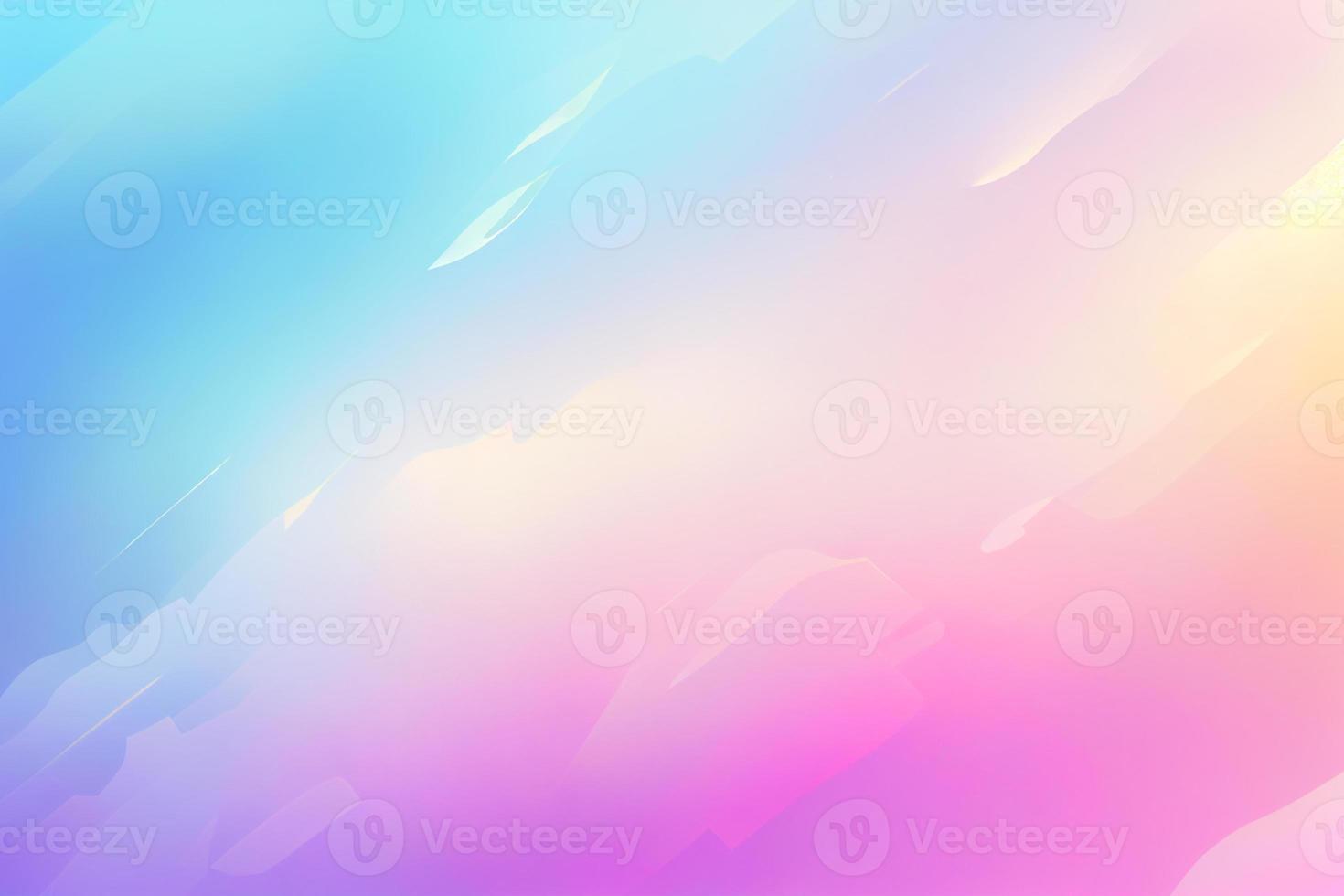 Soft colorful background with gradient pastel color palette. Abstract modern background. Illustration for banner, presentation template, wallpaper, text place. Abstract geometric fashion. photo