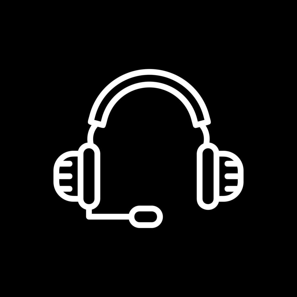 Headphones Vector Icon Design