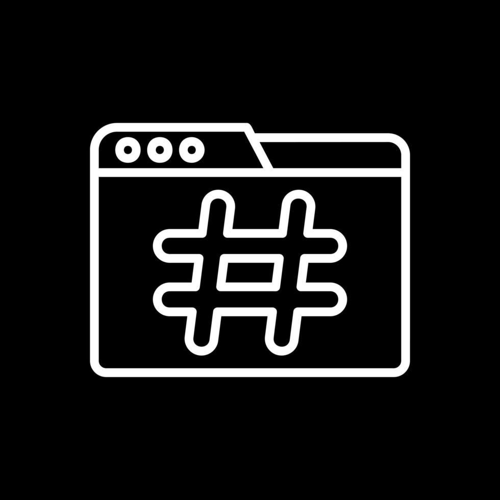 Description Tag Vector Icon Design