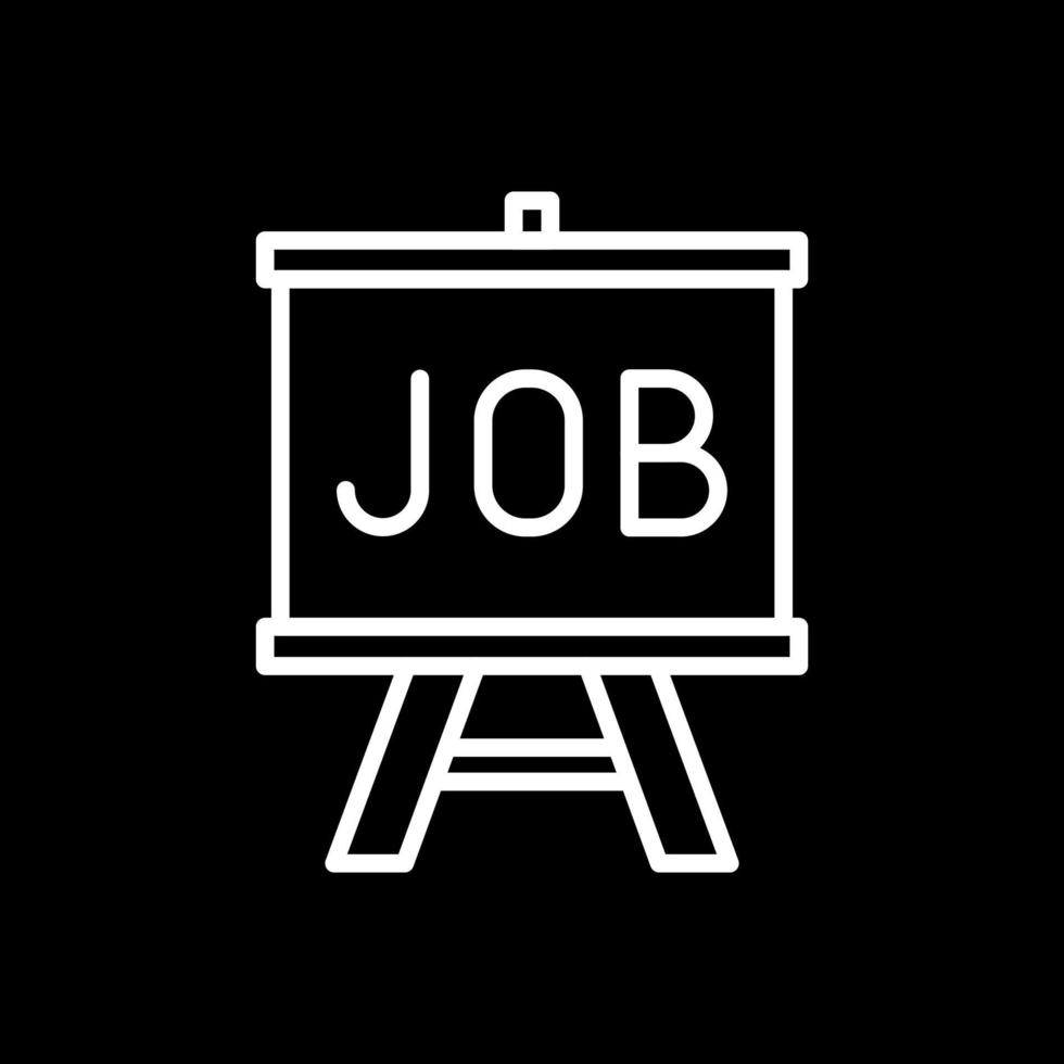 Job Board Vector Icon Design