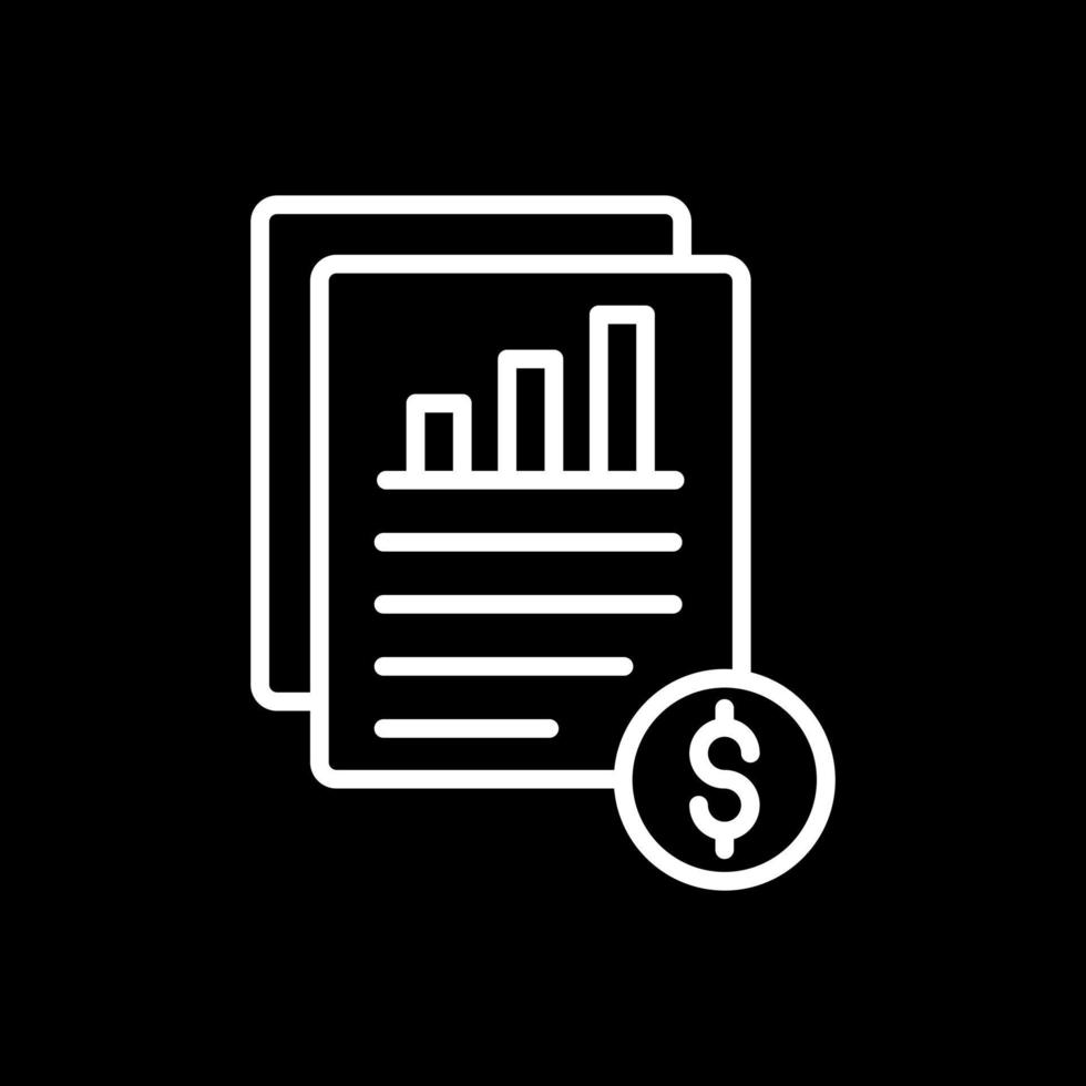 Income Statement Vector Icon Design