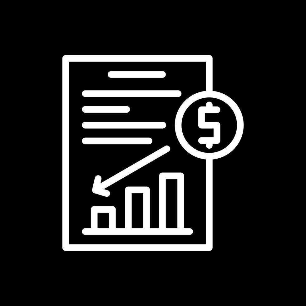 Depreciation Vector Icon Design