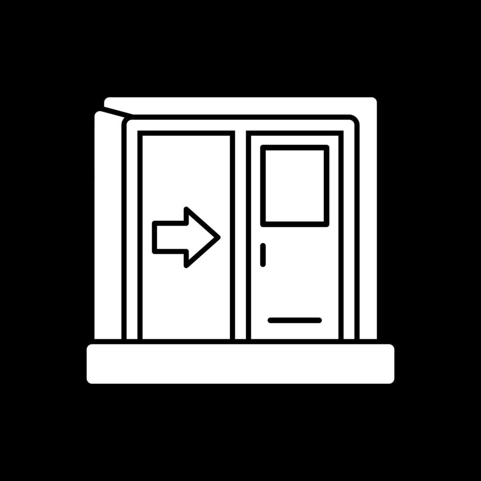 Exit Vector Icon Design