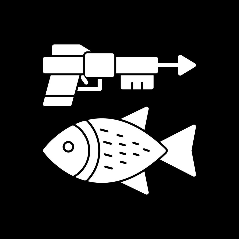 Spearfishing Vector Icon Design