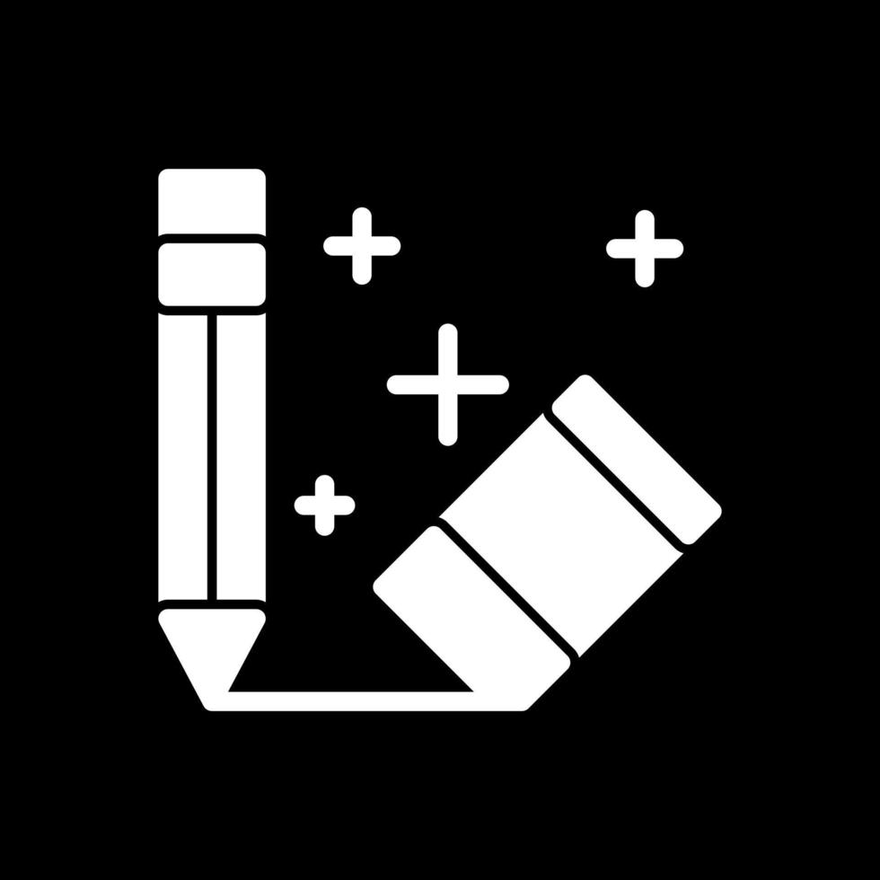 Eraser Vector Icon Design