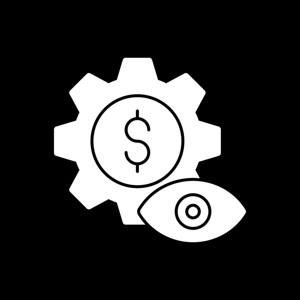 diseño de icono de vector de monitoreo