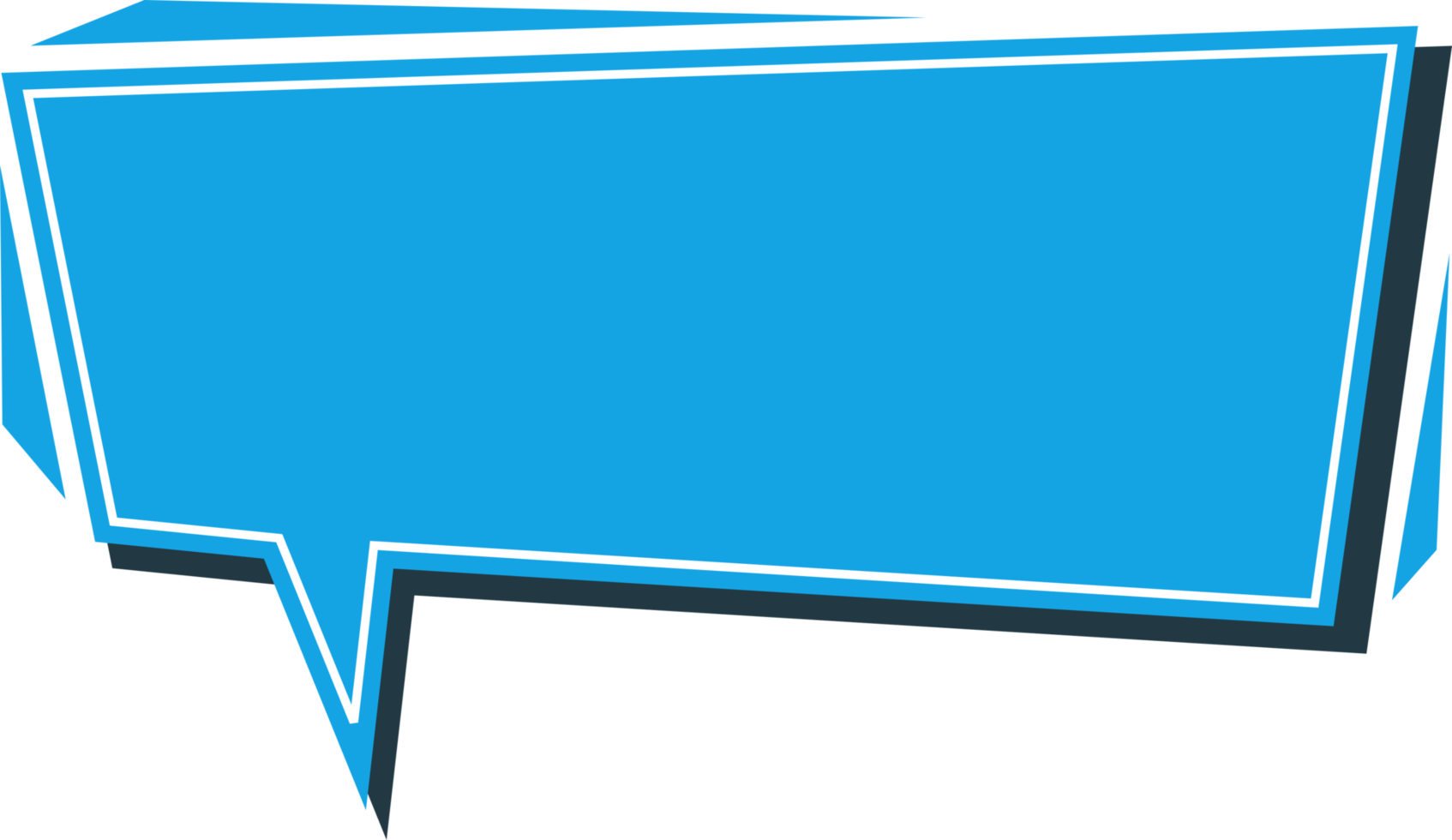 Modern speech bubble conversation symbol png