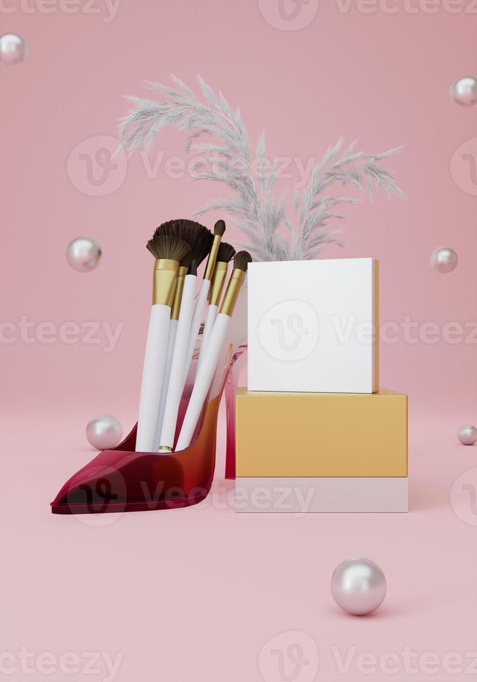 Beauty cosmetics products photo