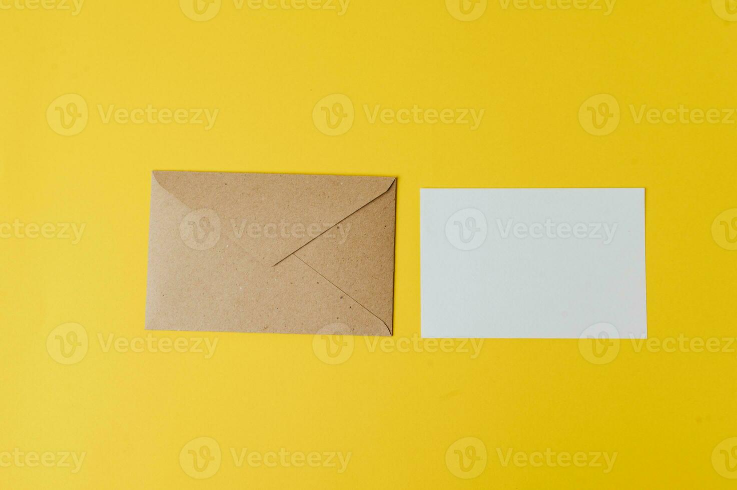 upper envelope yellow background photo