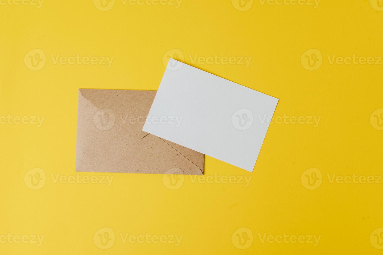 upper envelope yellow background photo