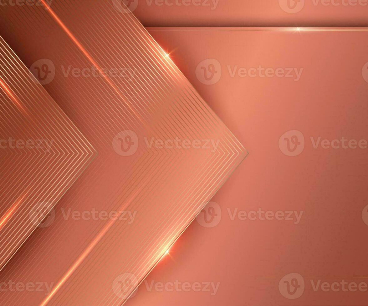 abstract template brown and orange yellow red background with gold lines triangles wavy sparking with copy space for text luxury style free photo