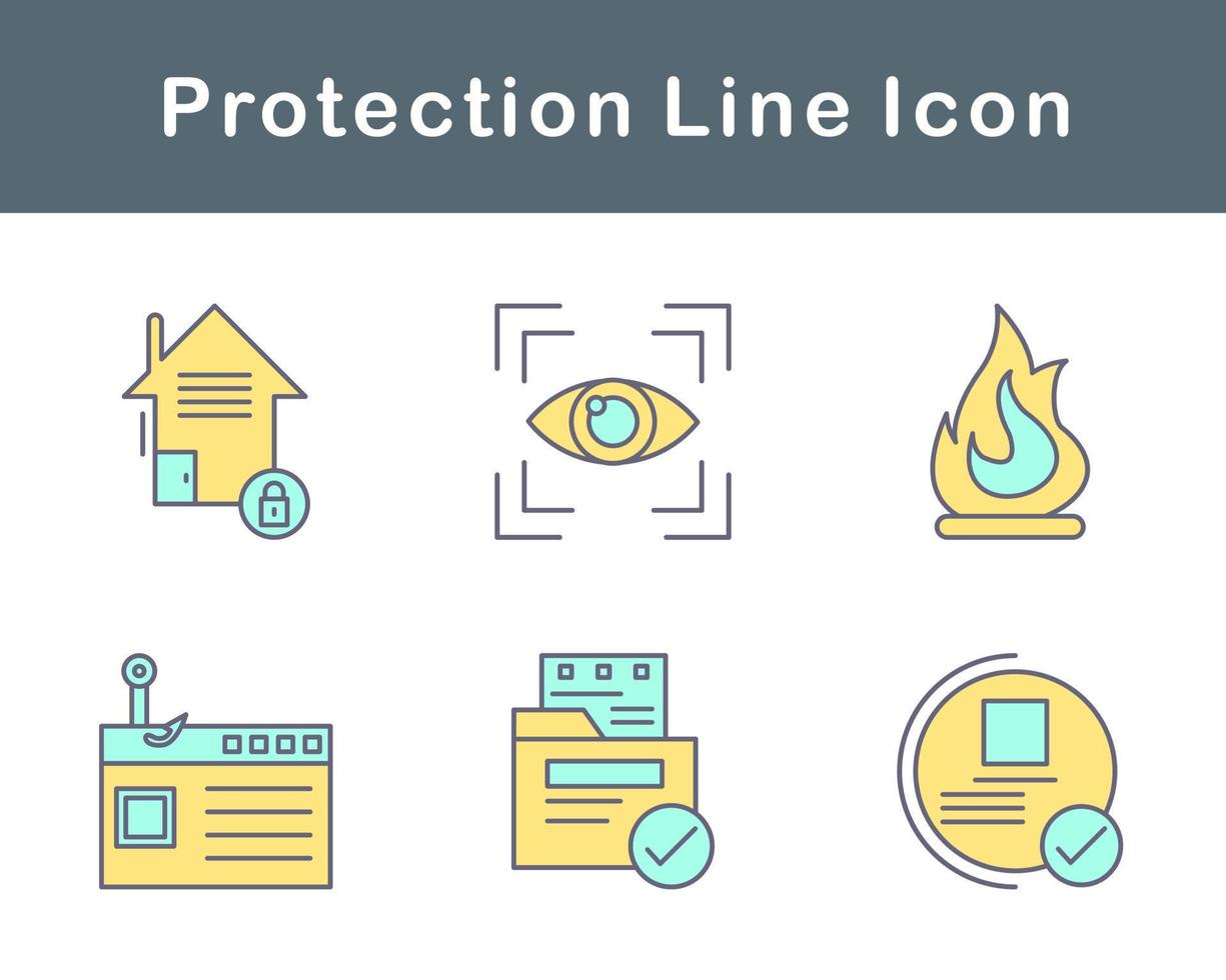 Protection Vector Icon Set