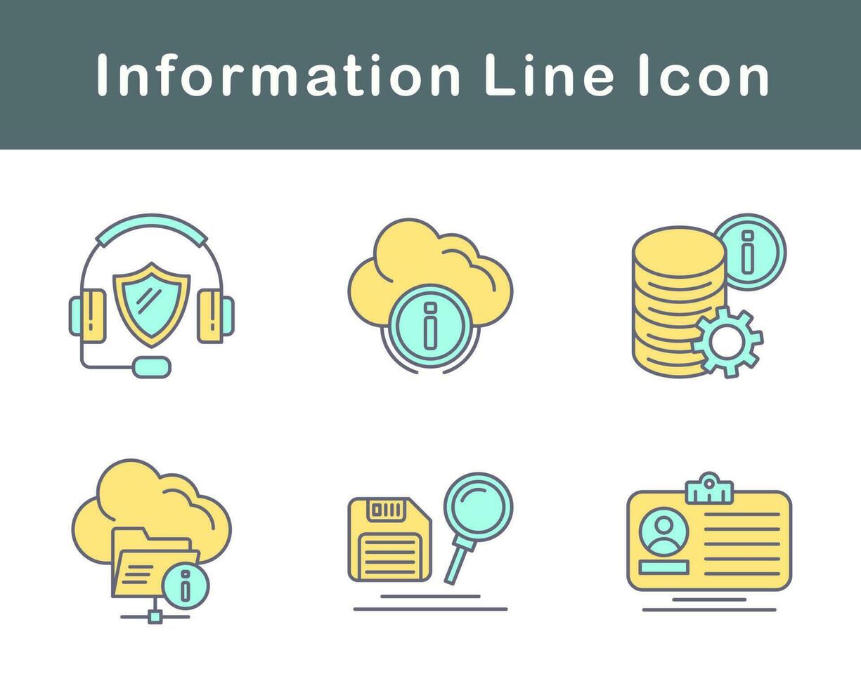 Information Vector Icon Set