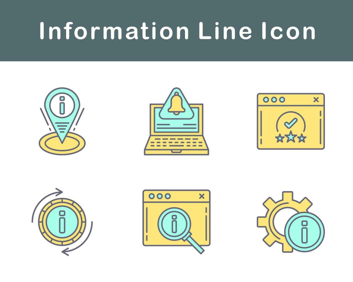 Information Vector Icon Set