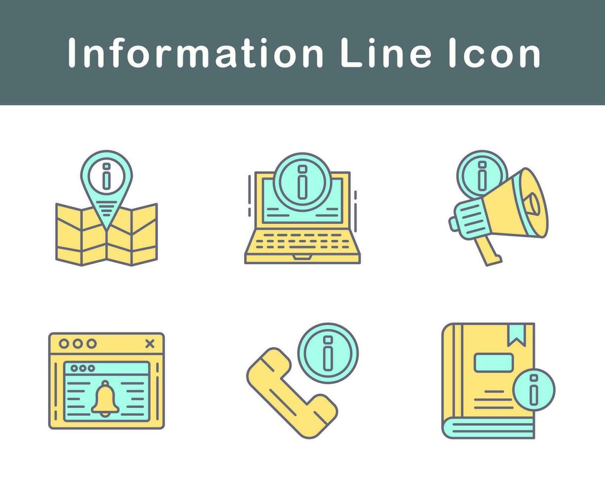 Information Vector Icon Set