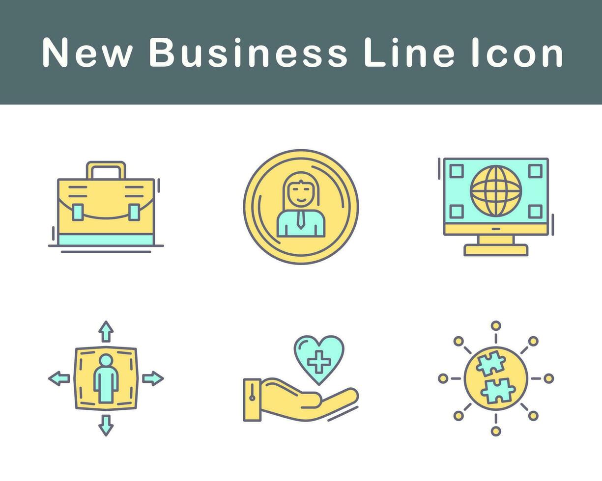 New Business Vector Icon Set