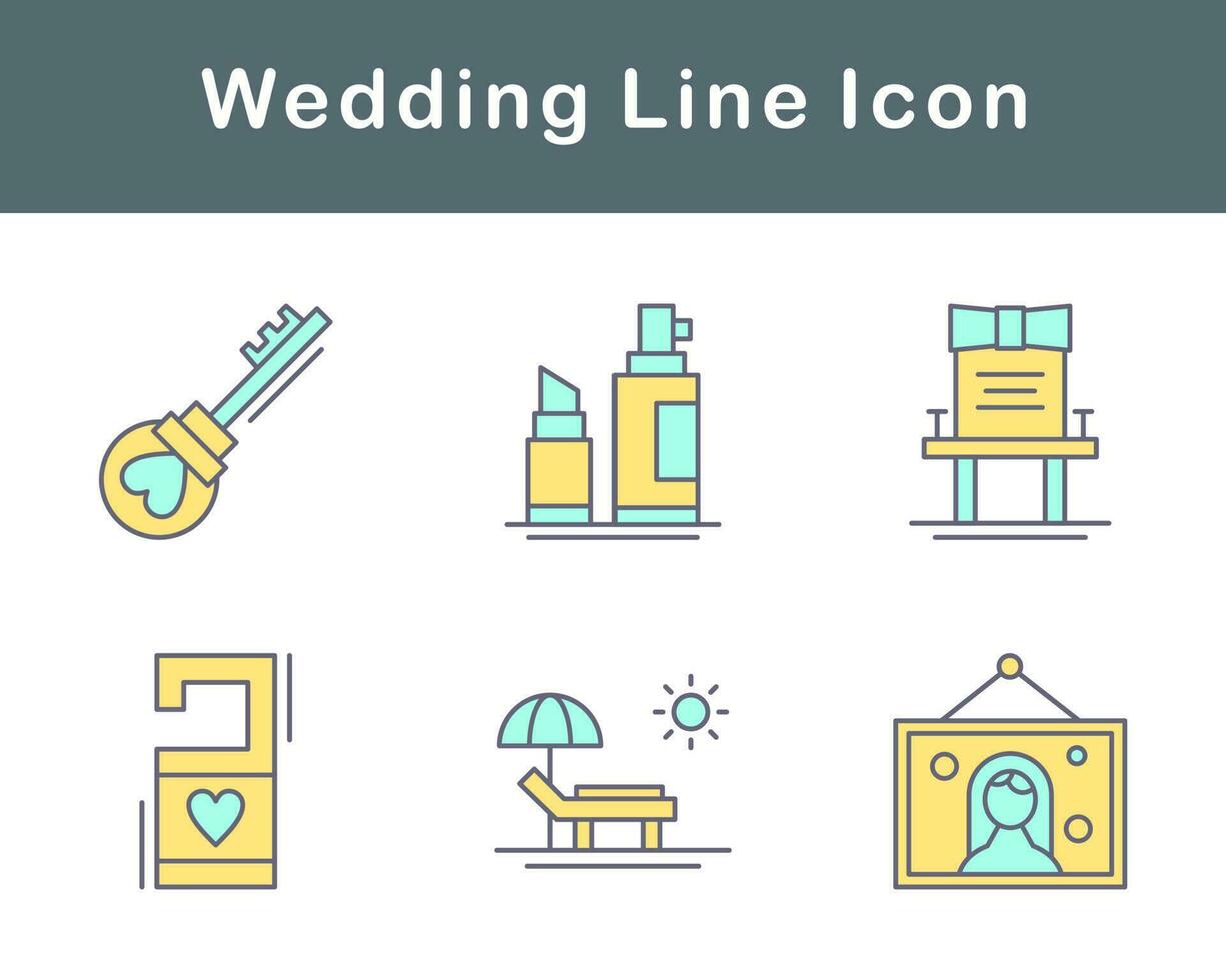 Wedding Vector Icon Set