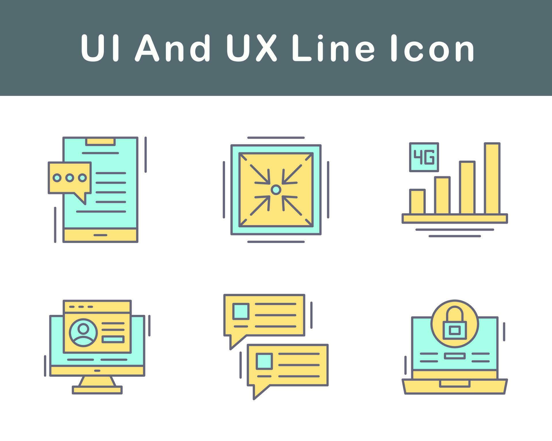 UI And UX Vector Icon Set 20643271 Vector Art at Vecteezy