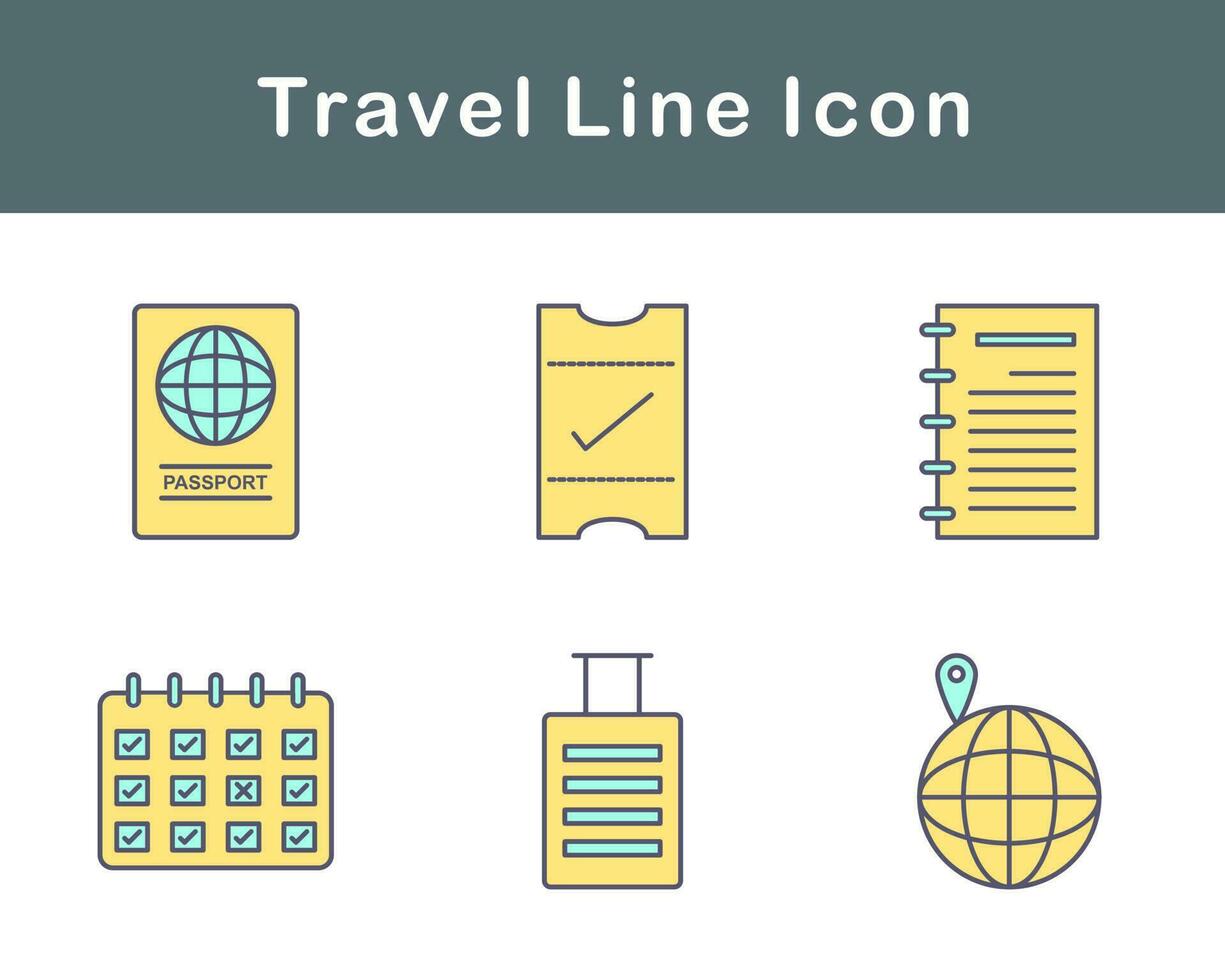 Travel Vector Icon Set