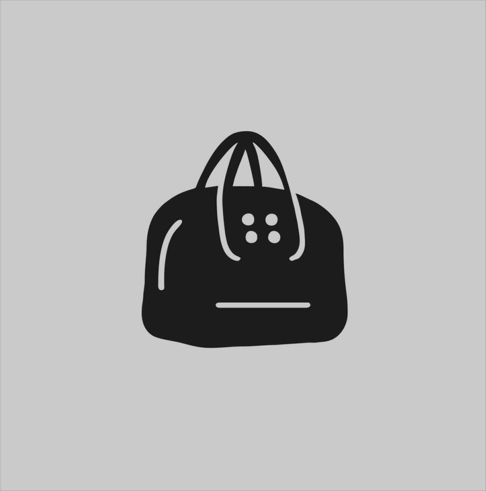 compras bolso línea icono. lineal estilo firmar para diseño concepto. papel bolso sencillo línea vector icono. símbolo, logo ilustración. píxel Perfecto vector gráficos