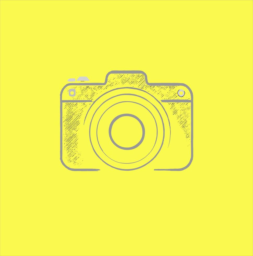 Camera photography logo. Abstract camera icon vector design template. camera illustration