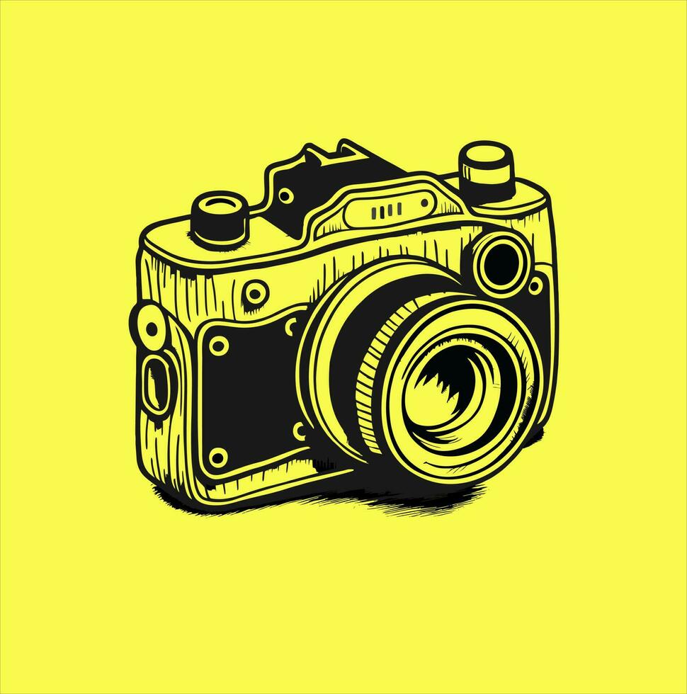 Camera photography logo. Abstract camera icon vector design template ...