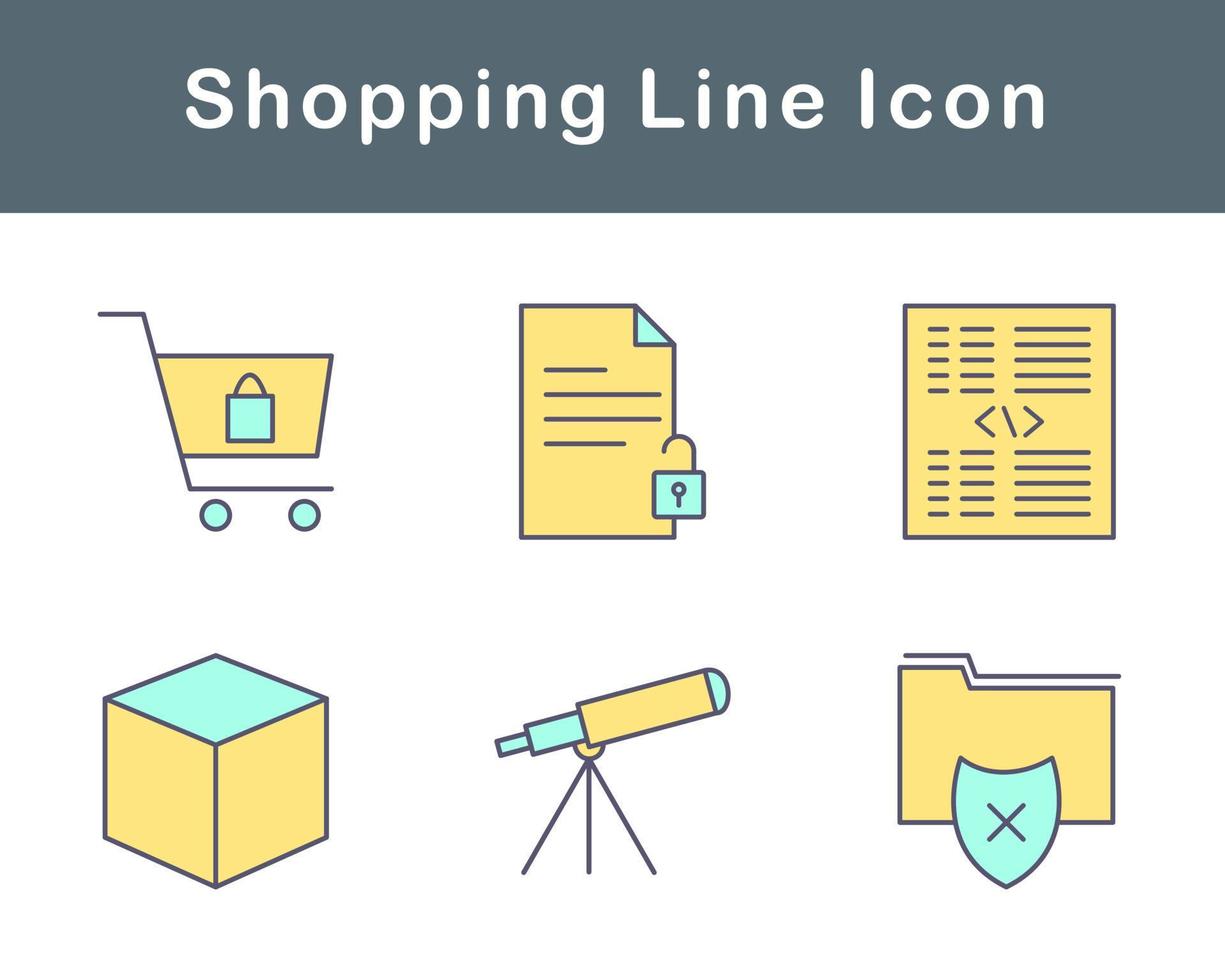 Shopping Vector Icon Set