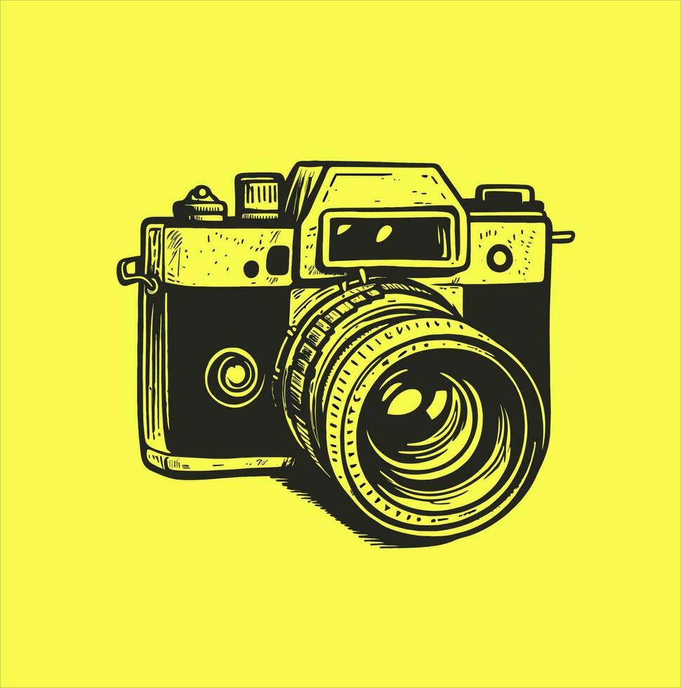 cámara fotografía logo. resumen cámara icono vector diseño modelo. cámara ilustración