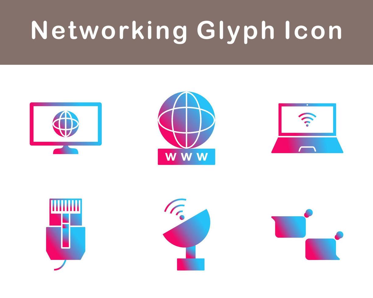 Networking Vector Icon Set 20643628 Vector Art at Vecteezy