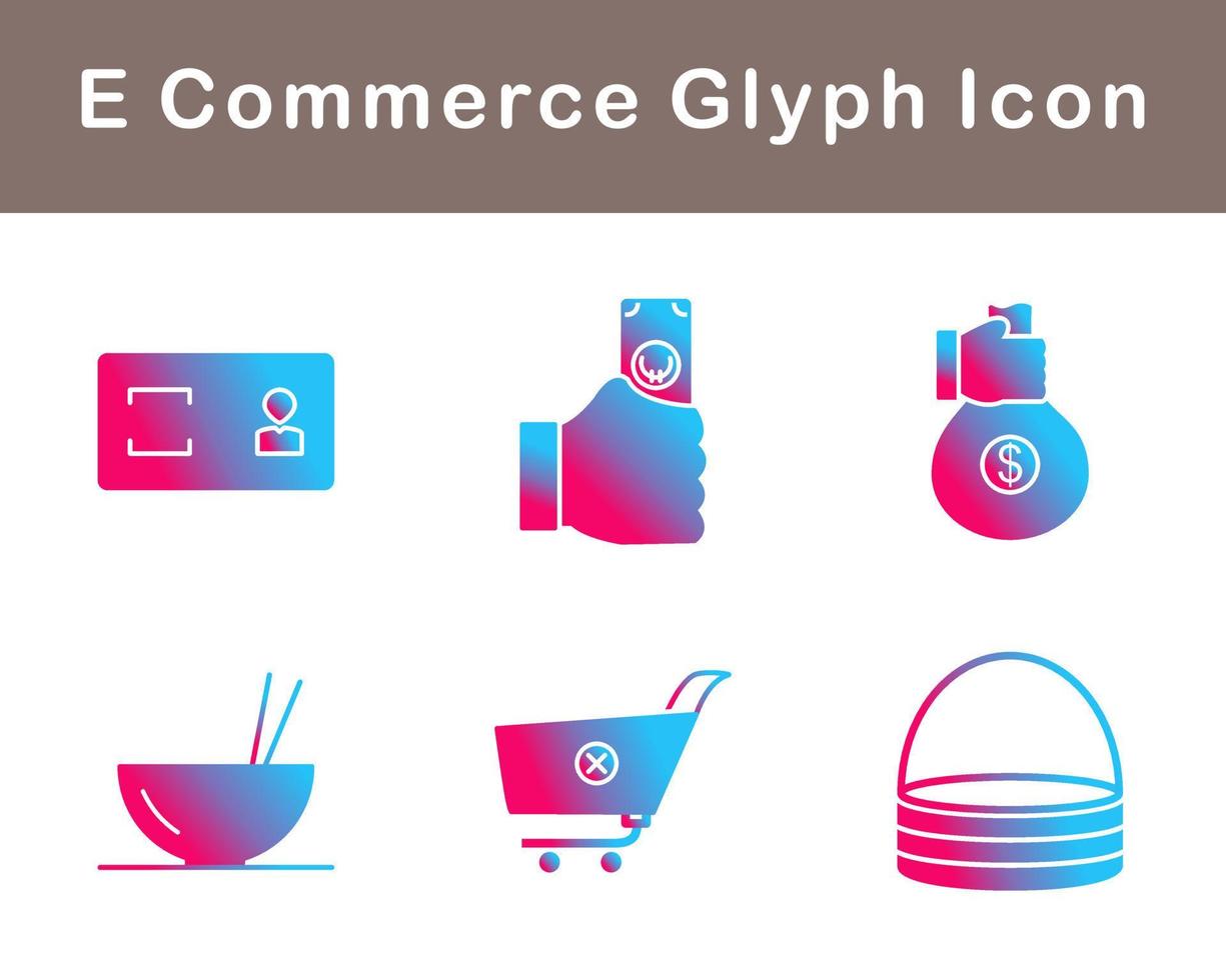 E Commerce Vector Icon Set