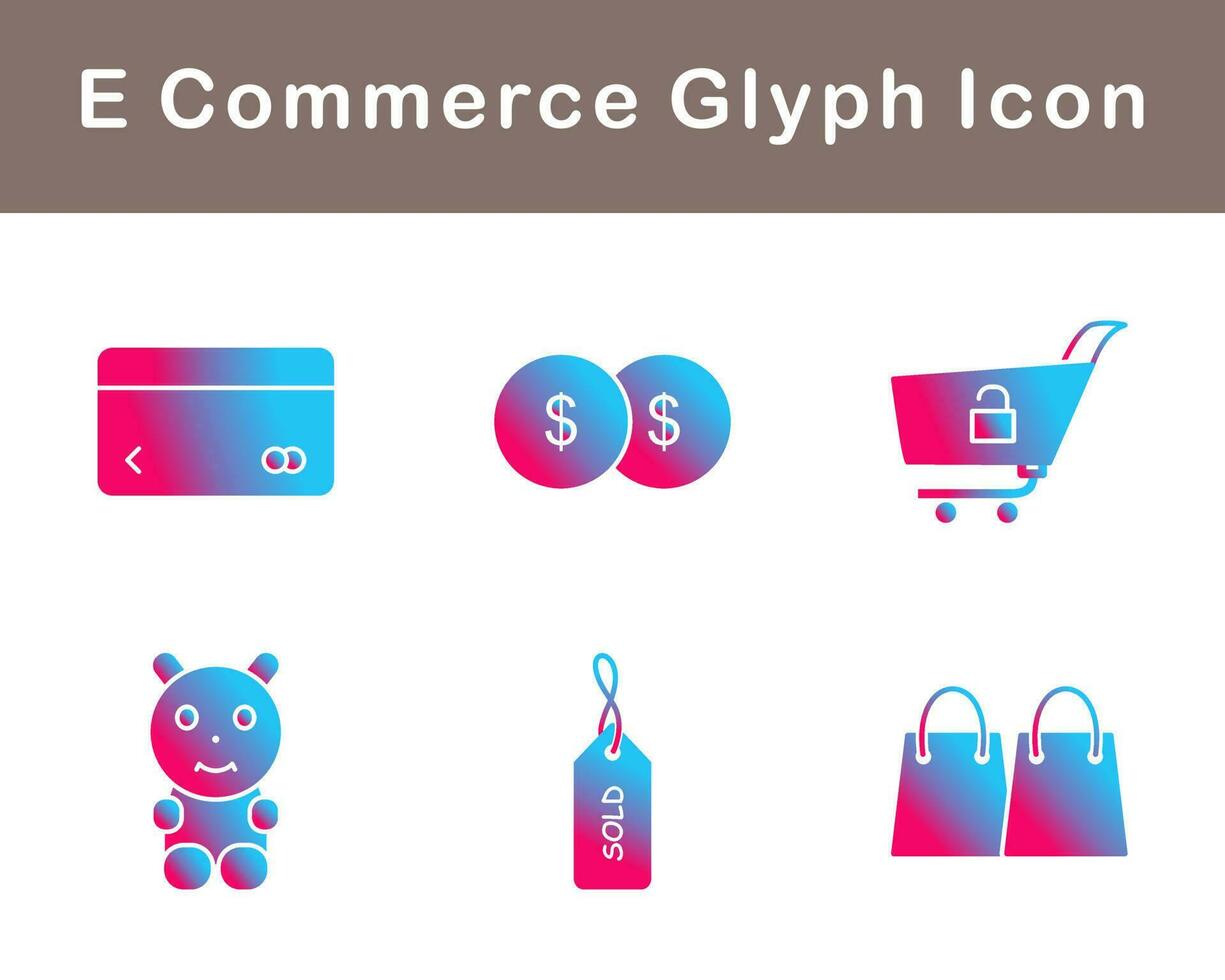 E Commerce Vector Icon Set