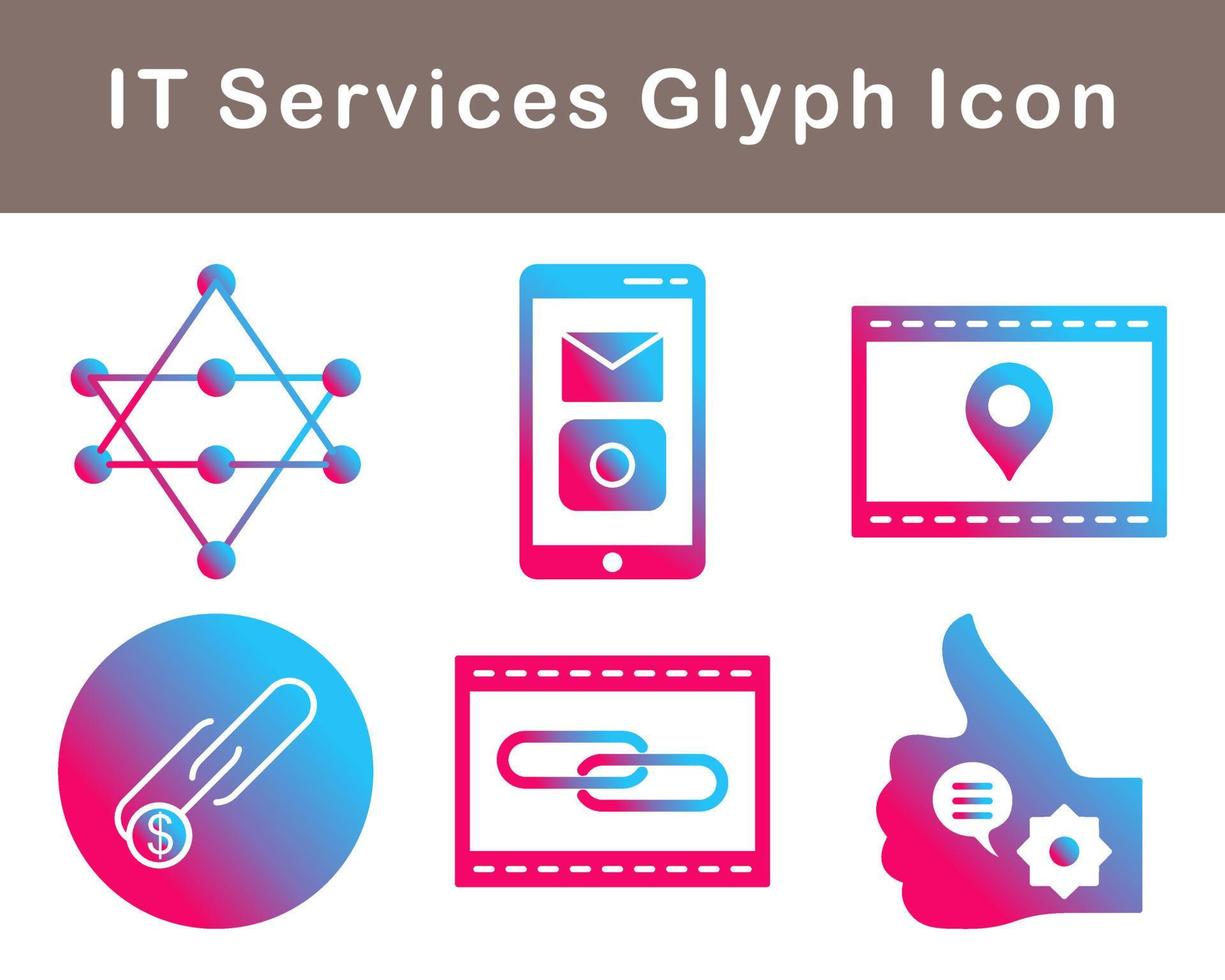 IT Services Vector Icon Set