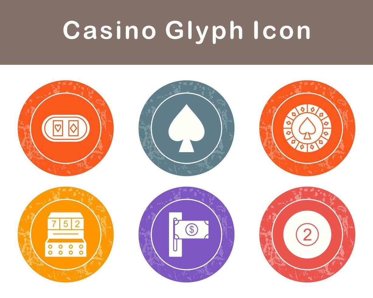 Casino Vector Icon Set