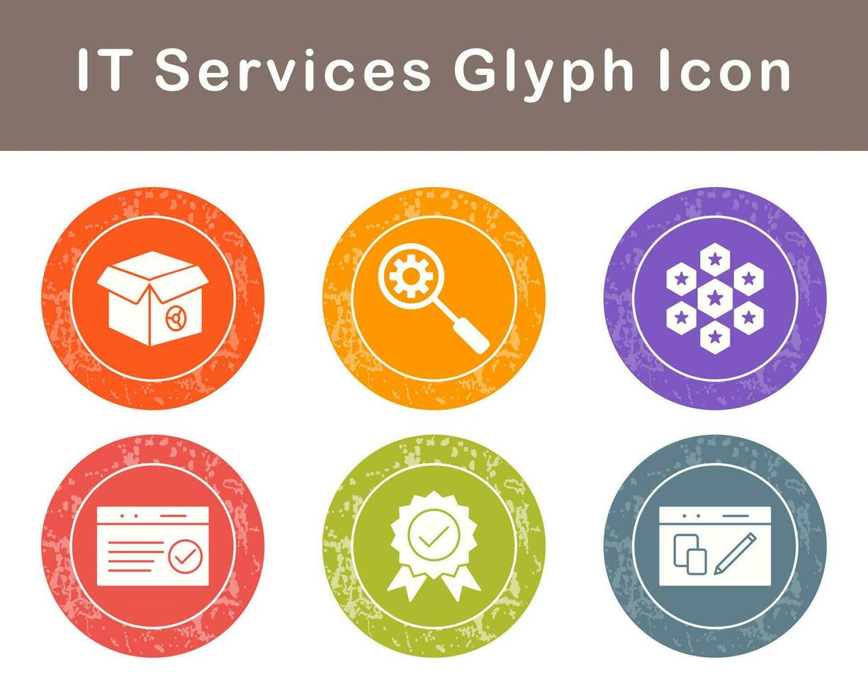 IT Services Vector Icon Set