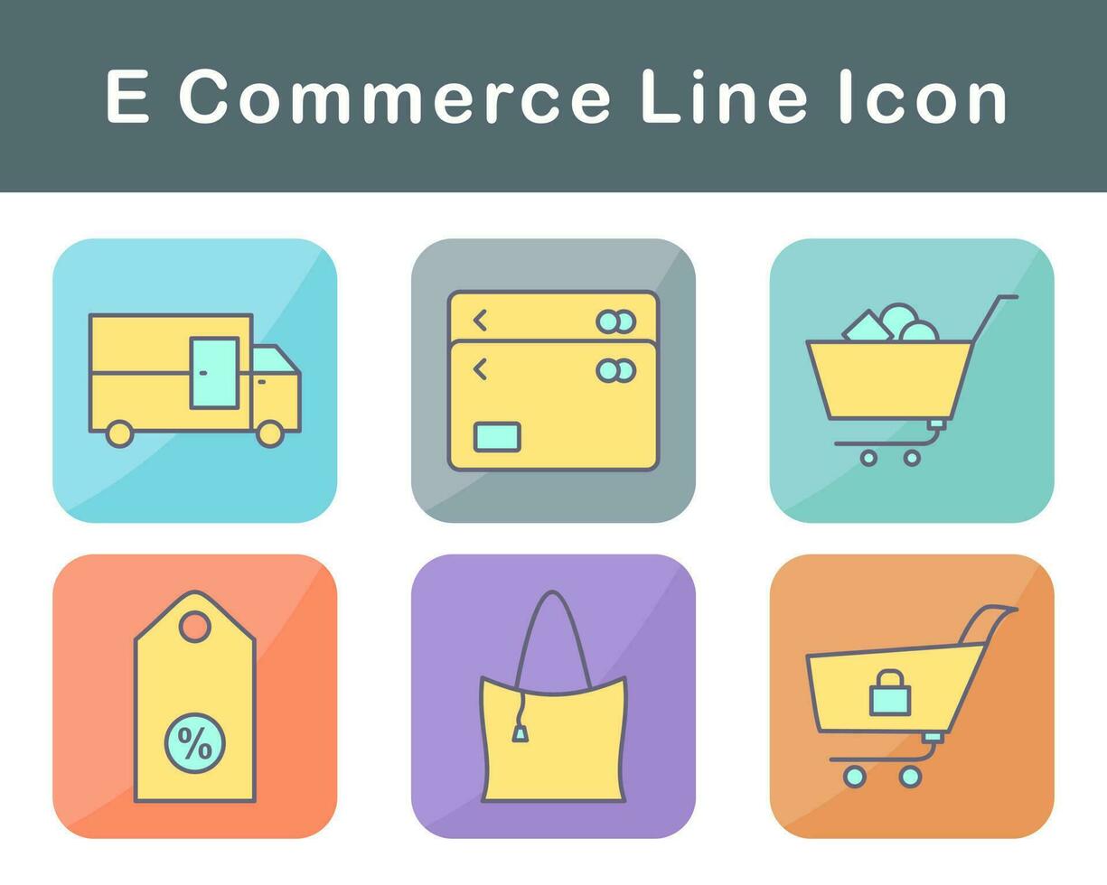 E Commerce Vector Icon Set