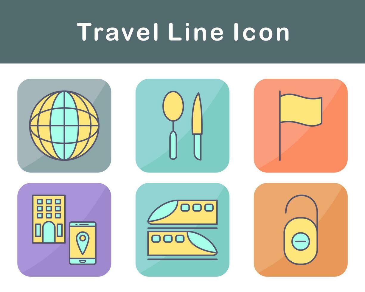 Travel Vector Icon Set