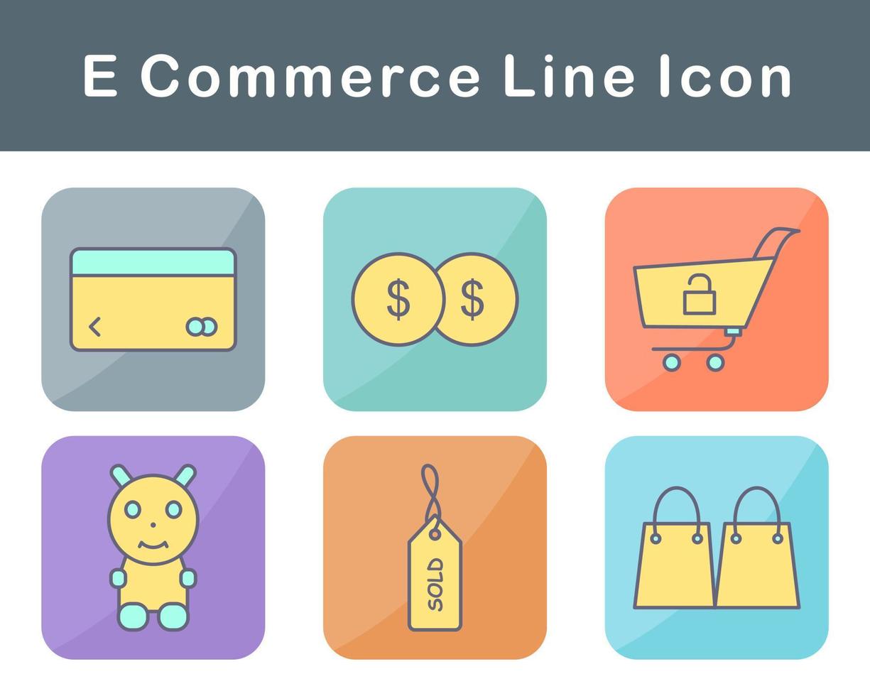 E Commerce Vector Icon Set