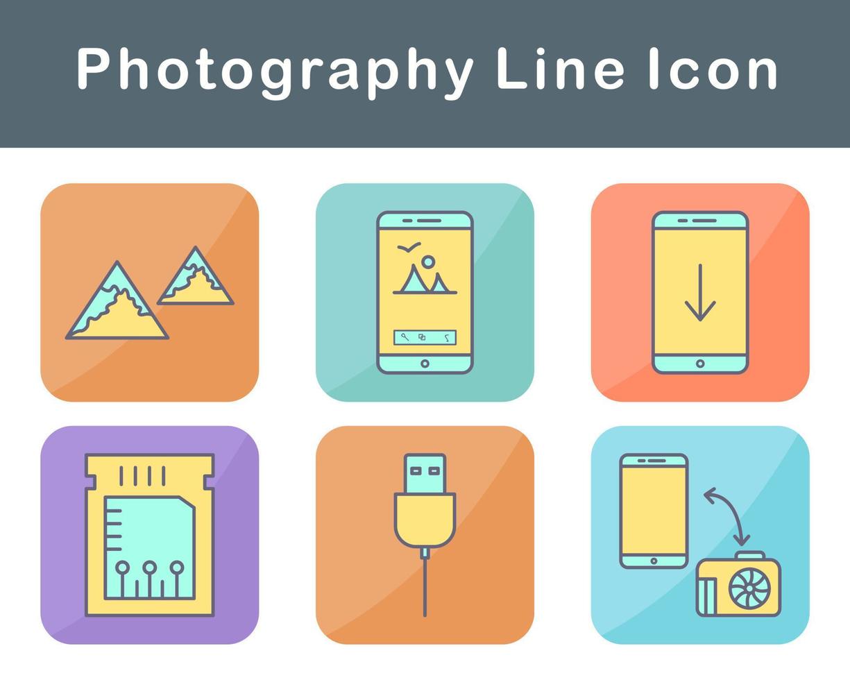 Photography Vector Icon Set